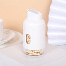 1 Set Transparent Toothpick Holder, Large Capacity, Creative Shape, Detachable, Easy Refill, Bamboo Dispenser for Home - Compatible with refill picks