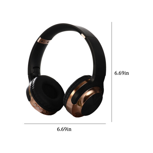 Ακουστικά Bluetooth Txmfgh με καλώδιο σύνδεσης: Δυνατά μπάσα, μείωση θορύβου, ήχος HIFI, 2