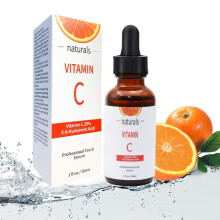 20% Vitamin C Face Serum with Hyaluronic Acid and Vitamin E for Brightening and AntiAging 1oz