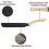 Non Stick Frying Pan with Scratch Resistant Coating for Omelette and Eggs, Cool Touch Handle 3