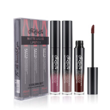 Matte Liquid Lipstick Set 3PCS Long Lasting Non Transfer Pigment Velvety Lip Gloss