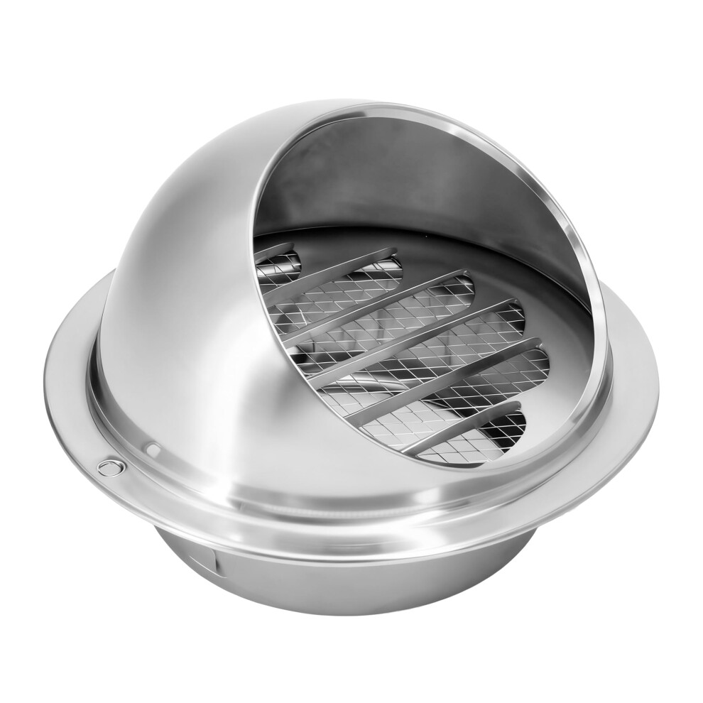 3 Inch Stainless Steel Vent Cover With Mesh Grille, Weatherresistant Exhaust Vent Cap For Kitchen 9164114207302