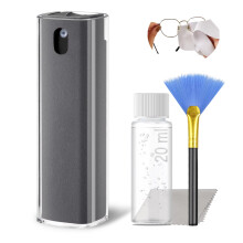 Screen Cleaner Kit 20ml with Microfiber Cloth, 2 in 1 Touchscreen Spray for Laptop and Phone