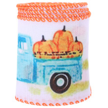 1 rollo de cinta de regalo de otoño, cinta para caja de regalo DIY, cinta de envoltura con temática otoñal, cinta para fiesta de Acción de