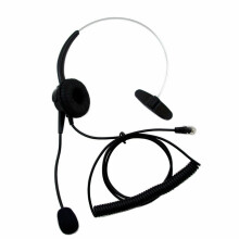 Vervangende headset voor Plantronics A100T10T20T110S11S12 telefoon, zwart