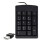 Teclado numérico com 17 teclas e cabo USB para laptop e desktop. 1