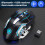 Επαναφορτιζόμενο ασύρματο ποντίκι Bluetooth με USB 2.4g για φορητό υπολογιστή MacBook PC με 3