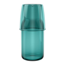 1 sæt vandglas sæt sengebord med vandkande glas vandkedel holdbar krus flaske køkkengadget vand 550ml