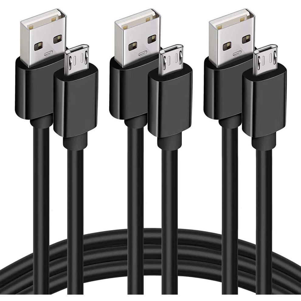 Micro Usb Cable,Universal 3Pack 6Ft Long Android Charger Cable, High Speed Sync Charger Cord And Micro Usb Data Cord 9048212608981