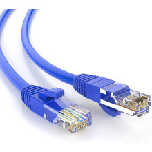 Kabel Ethernet Cat6a 10 stóp, kabel krosowy sieci LAN, przewód internetowy o dużej prędkości 10 Gb/s, standardowy RJ45