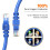 Καλώδιο Ethernet Cat6a 10 ποδιών, καλώδιο patch δικτύου LAN, καλώδιο Internet υψηλής ταχύτητας 10 2