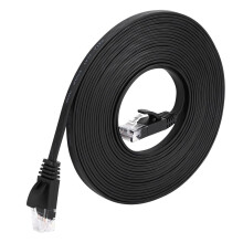 Cybernetyczne promocje 2024 Viflosae6 Kabel Ethernet Płaskie kable krosowe do sieci internetowych Szybki przewód komputerowy Elektronika Gadżety