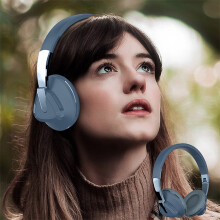 Sluchátka Avtoify Bluetooth, kompatibilní s mobilním telefonem a počítačem, velká baterie, HD mikrofon, univerzální bezdrátová sluchátka
