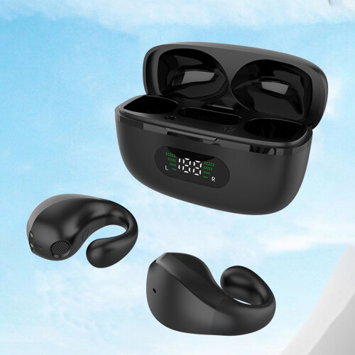 Ακουστικά Bluetooth Avtoify 5.3 Ασύρματα ακουστικά με αναπνευστική λάμπα Μείωση θορύβου