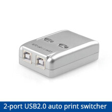 Für USB 2.0 Auto Selector Switch Drucker2Port Flash-Laufwerk Maus Sharing Switcher Taste Softwaresteuerung MT-SW221-CH