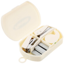 Eease Mini Nietmachine Bureau Accessoire Kit 3-in-1 Kantoor Set Witte Map