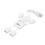 Viflosae New4Port Hub Υψηλής Ταχύτητας USB2.0 Humanoid Διαχωριστής Καλωδίου για Φορητό 8