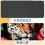 Τετράγωνο Mouse Pad 8,3x9,8 ιντσών, Mousepad σε σχήμα τριαντάφυλλου σε κόκκινο χρώμα λεοπάρ 4