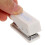 Κιτ αξεσουάρ γραφείου Eease Mini Stapler, σετ γραφείου 3 σε 1, λευκός ντοσιέ 2
