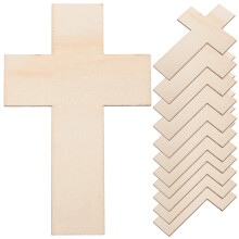 20 Stück unfertige Holzkreuze zum Basteln