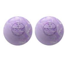 2 balles de massage - Balle de massage portable pour le fitness - Rouleau de massage musculaire - Balle de massage douce et relaxante 1