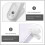 Mini Punch Machine Small Hole Tool Loose Leaf Puncher Crafts Circle Punches Manual Single Office Student 2