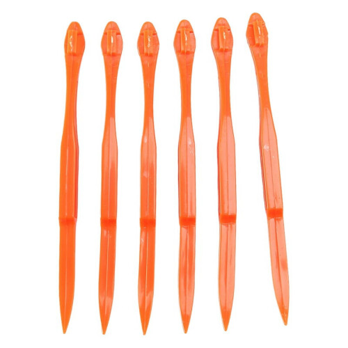 6PCS Easy Orange Peeler in Bright Orange Color Kitchen Tool