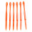 6PCS Easy Orange Peeler in Bright Orange Color Kitchen Tool 2