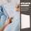 4 buc notebook copertă notepad PP carcasă scrapbooking dosar plastic protector transparent binder jurnal cu foi libere protecție 3