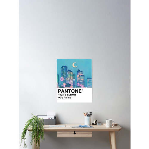 Cornice decorativa per moda anni '90 Pantone B 1