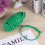 Cordon élastique rond Zonh1PC10M, long et extensible, en caoutchouc vert 2