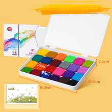 Generic24Colors Fingerfarben-Druckpigment, bunte Druckplatte, Fingerabdrucktablett, abwaschbare Fingerabdrücke für Kindergartenkinder