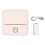 jixopn Mini Printer 200dpi Wireless Bluetooth-compatible Impresora BT4.0 (Pink) 1