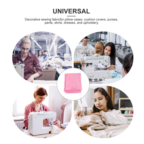 Table Cloth Decorative Material Multi-Function Dress Fabric Handcrafted Sewing Hand-made Satin Apparel 1