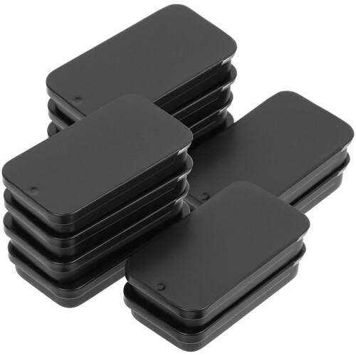 Storage Box Goodie Boxes Candy Jar Small Metal Containers with Lids Mini Organizer Multifunction 2