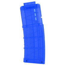 Nerf-tilbehør, kompatibelt NERF N-Strike Elite hurtigladingsklips, dartmagasin med semi-transparent design for enkel kulesjekk, høy kvalitet