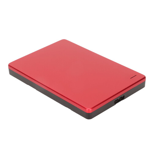 Gabinete portátil de metal de 2,5 polegadas para disco rígido, altamente compatível, com amplo espaço para o padrão SATA3 e resistente a altas 1