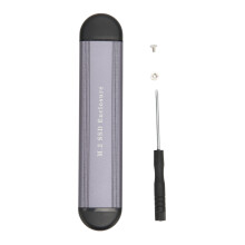 USB3.2Gen2M.2NVME SATA-behuizingadapter ondersteunt M-Key, B-Key en M-Key SSD's, heeft verbeterde koelprestaties, is draagbaar en kan zonder