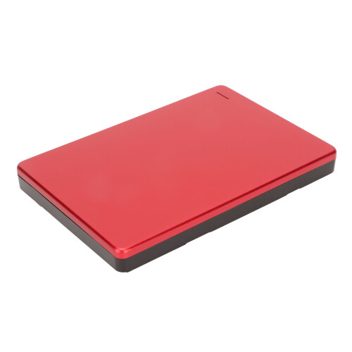 Gabinete portátil de metal de 2,5 polegadas para disco rígido, altamente compatível, com amplo espaço para o padrão SATA3 e resistente a altas 2