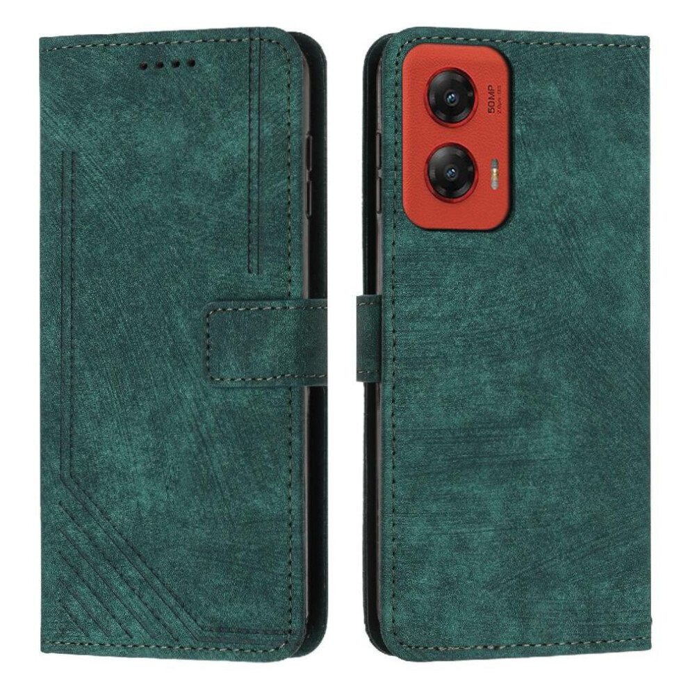 Flip Case For Motorola Moto G Stylus 5G 2024 Kickstand Pu Leather Wallet Card Insertion 9173940075467