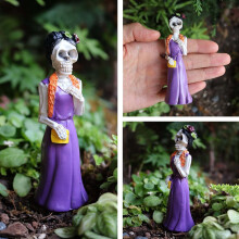 Halloween-miniaturen: feeën, tuinbeeldjes, schedels, doodskisten, vintage beeldjes - passen bij je interieur, cadeaus voor vrouwen/mannen