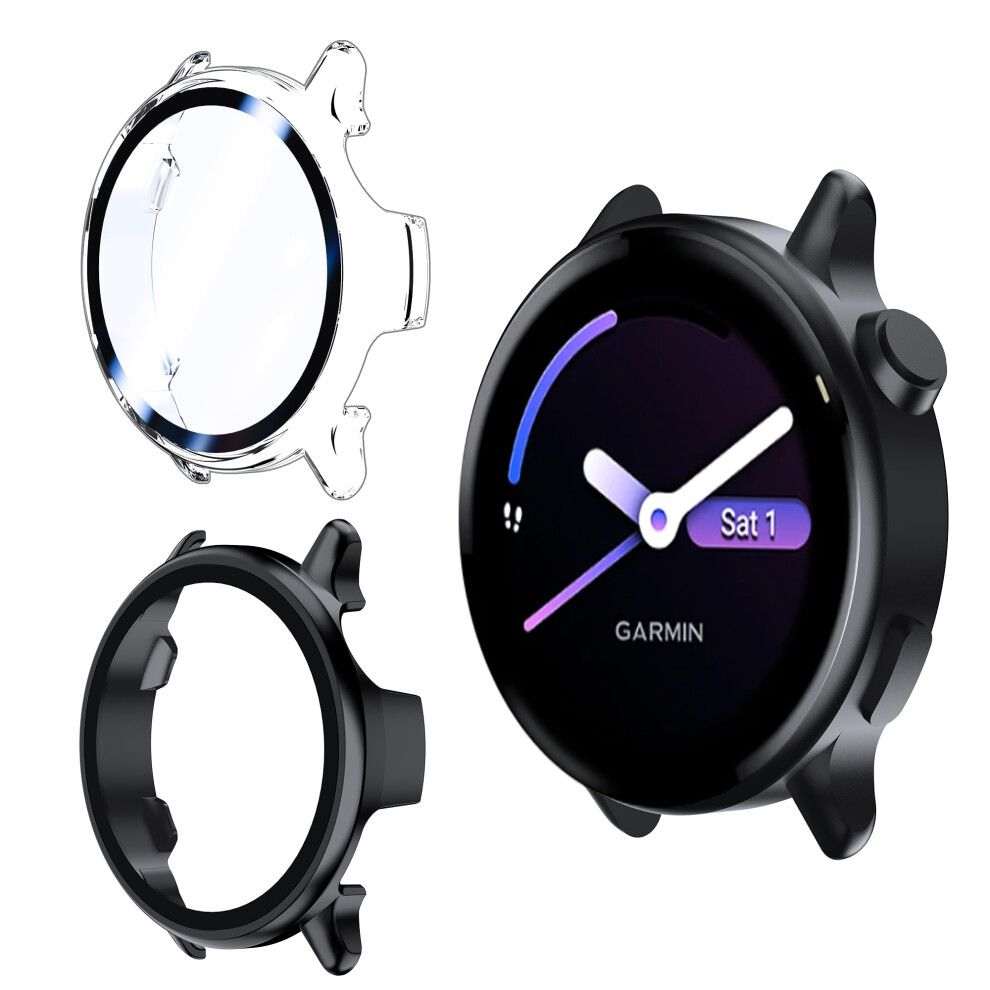 Smartwatch Screen Protector Case For Garmin Vivoactive 6, Full Coverage Scratchresistant Shell 9070919193880