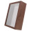 4Pcs Small Display Boxes Coffee Wood Acrylic Deep Shadow Box for Decor 2