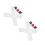 2Pcs Breathable Ninja Headbands Polyester Multi-Use for Karate Party 4