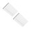 2Sets White Sublimation Floating Wall Boards with Hooks for Office Use 10