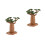 2Pcs Multi-Color Simulation PVC Trees for Children's Learning Diorama 6