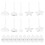2Sets Clear Resin Ear Piercing Studs Versatile Earring Backs for Women 1