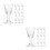 24Pcs Goblet Tiny Drink Cups for Home and Bar 8