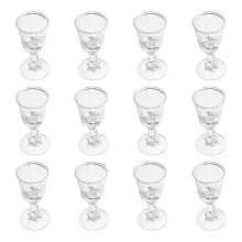24Pcs Goblet Tiny Drink Cups for Home and Bar