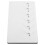 2Sets White Sublimation Floating Wall Boards with Hooks for Office Use 2